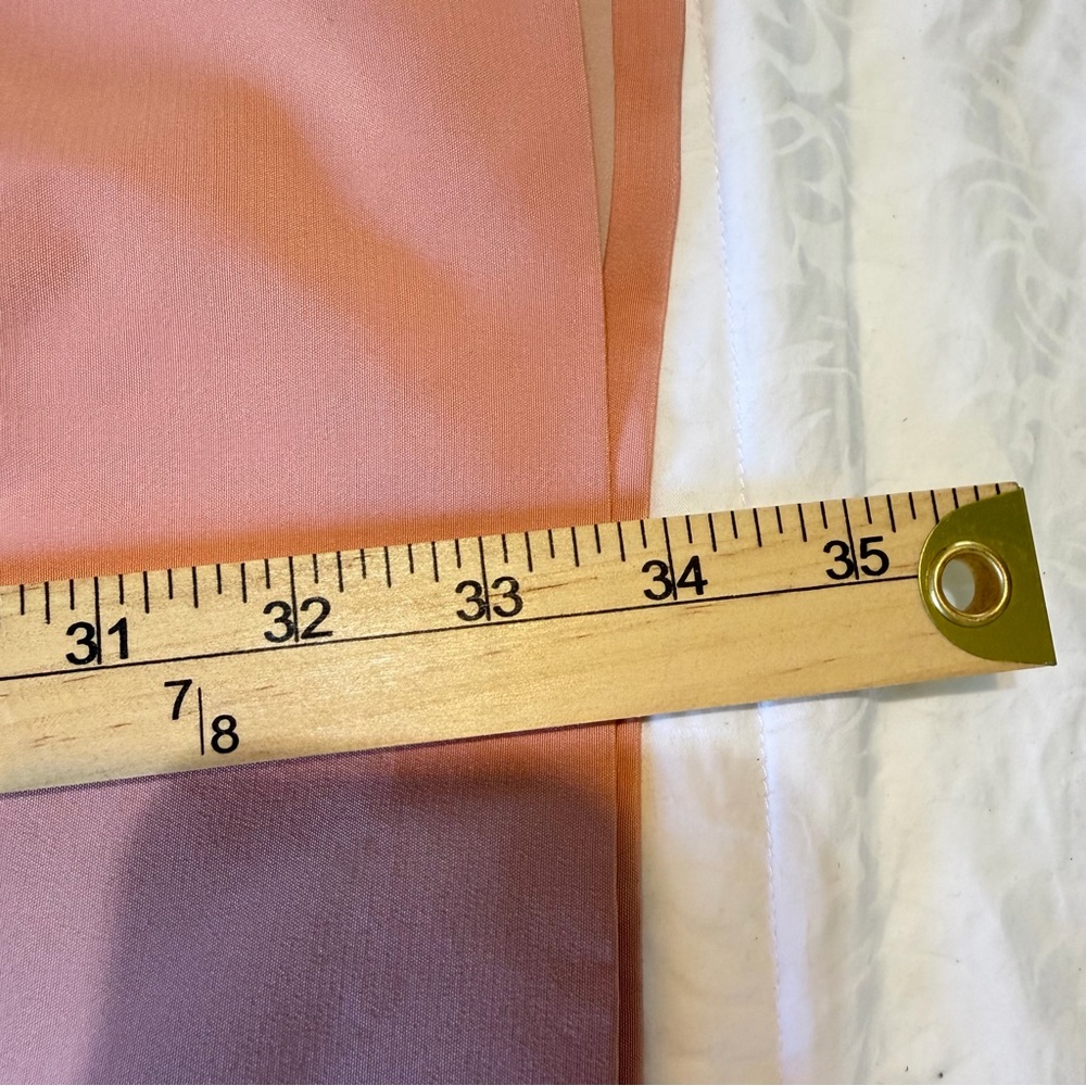 Tibi 100% Silk Blush Cape Dress Size 6 Minimalist Designer Shift Easter spring - Picture 9 of 11